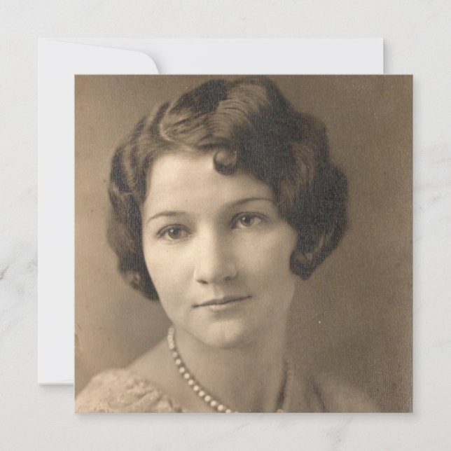 Photo 80th birthday invitation (Front)