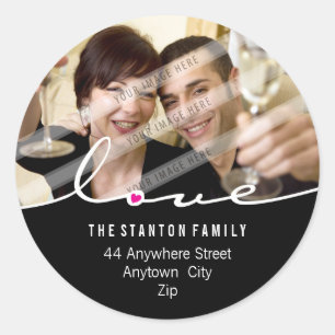 PHOTO ADDRESS STICKER :: love divide 3