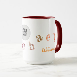 Photo and Name Mug