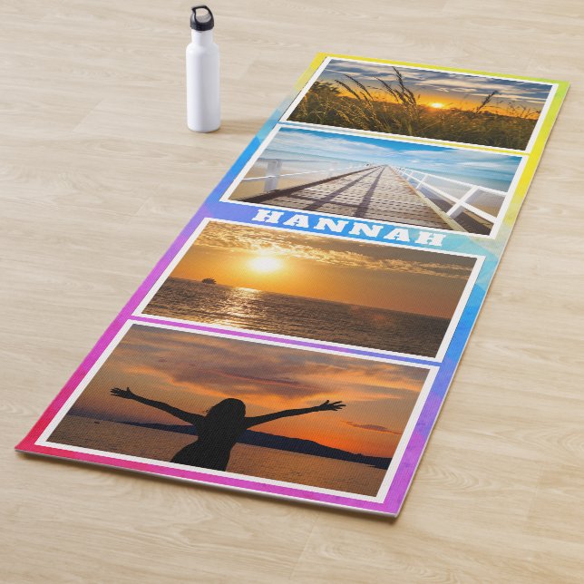 Photo and name yoga mat (In Situ)