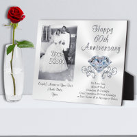 Photo and Personalised 60th Anniversary Gift Ideas