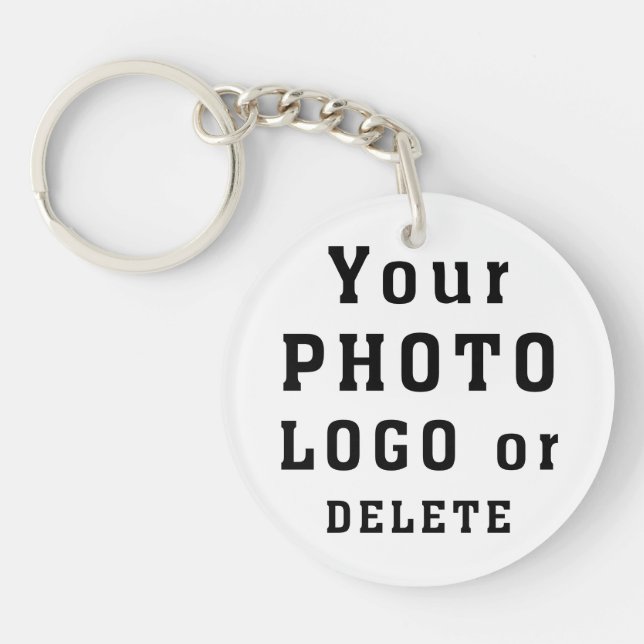 PHOTO and Personalised Volleyball Keychains (Front)