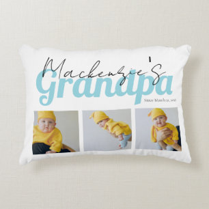 Photo and Text Grandma Custom Personalized Decorative Cushion