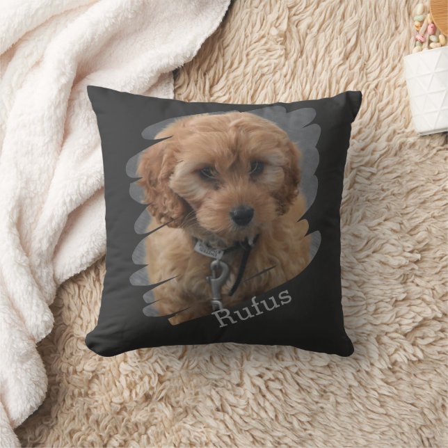 Photo and Text Personalised Cushion (Blanket)