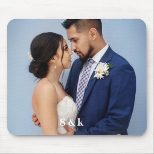 Photo and Text Personalised Mouse Mat