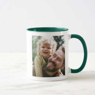 Photo and Text Personalised Photo Mug