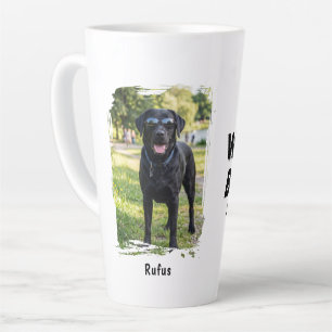 Photo and Text Personalised Worlds Bestest Latte Mug