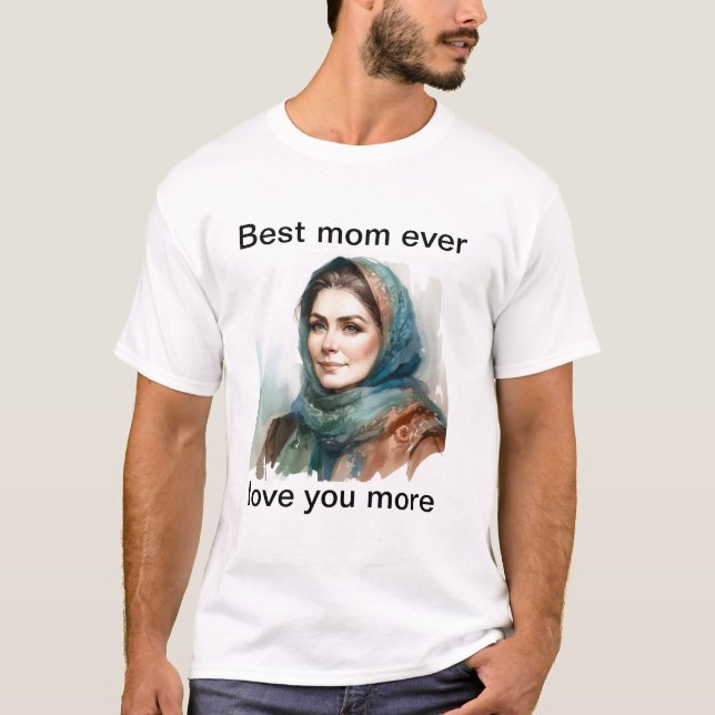 photo and text shirt for mama (Front)