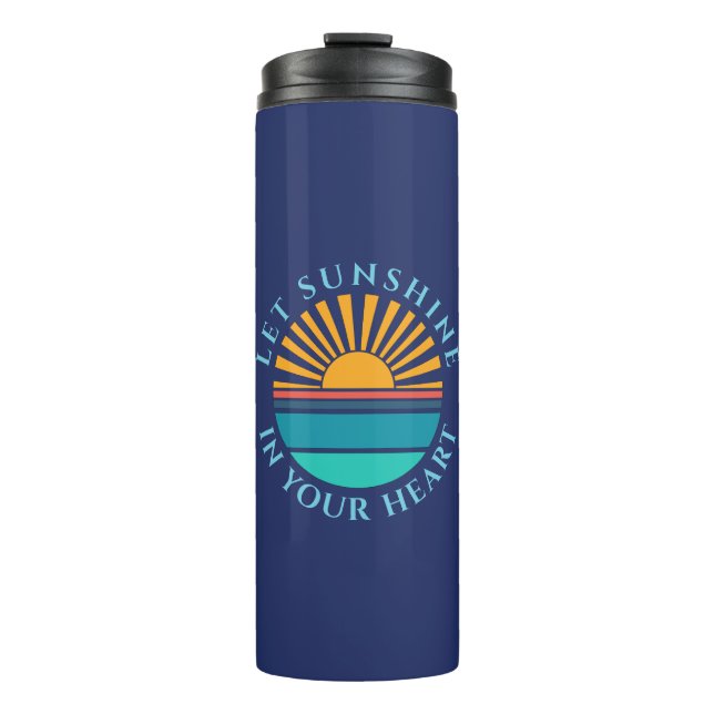Photo and text template thermal tumbler (Front)