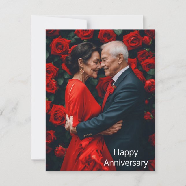 Photo Anniversary Cards (Front)