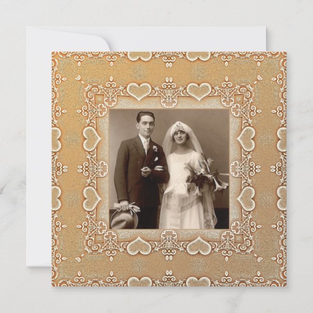 photo anniversary invitation (Front)