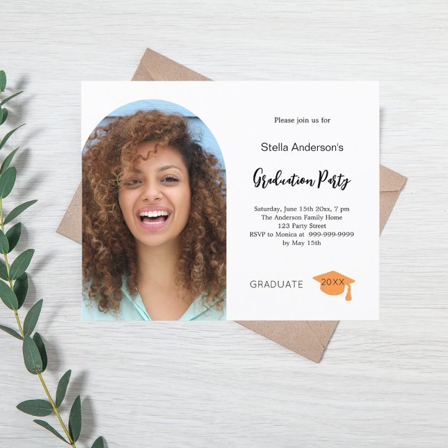 Photo arch graduation party 2025 invitation (Creator Uploaded)