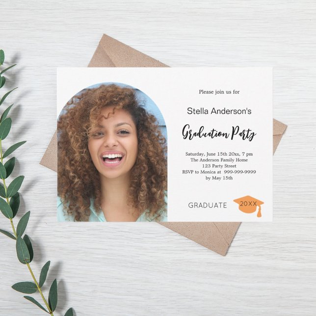 Photo arch graduation party 2025 invitation (Creator Uploaded)