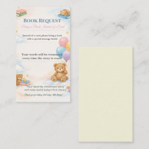 Photo Backdrop Family Gathering Keepsake Elegant Enclosure Card