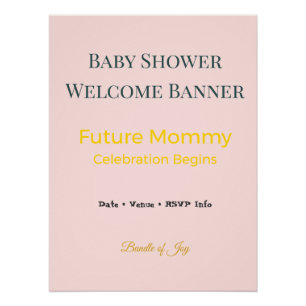 Photo Backdrop Family Gathering Keepsake   Elegant Poster