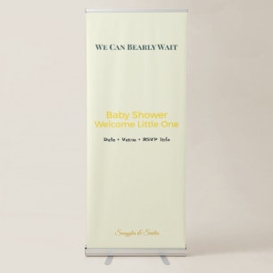 Photo Backdrop Family Gathering Keepsake   Elegant Retractable Banner