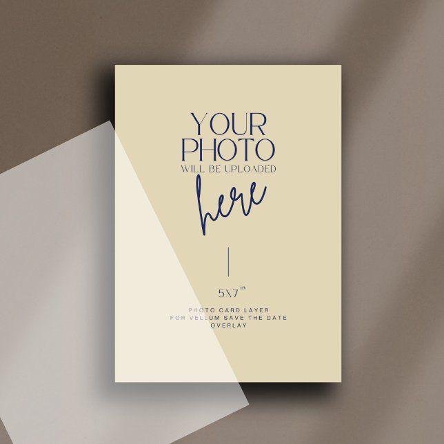 Photo Background Card for Vellum Save The Date (Creator Uploaded)
