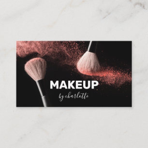 Photo Background Makeup Artist Business Card