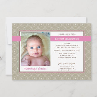 PHOTO BAPTISM INVITE :: glory 12L