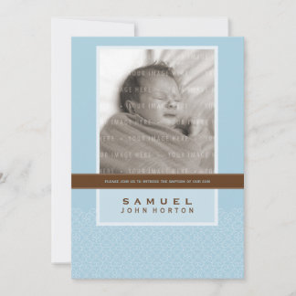 PHOTO BAPTISM INVITE :: sweetly said 4P
