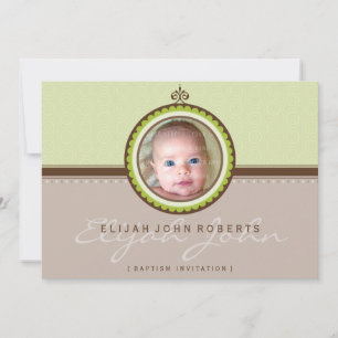 PHOTO BAPTISM INVITES :: fanciful 1L