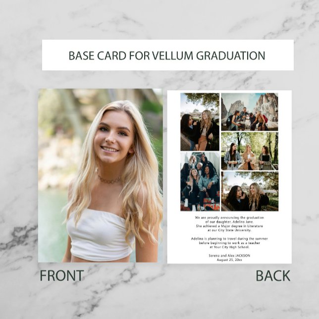 Photo BASE for vellum overlay graduation Announcement (Creator Uploaded)