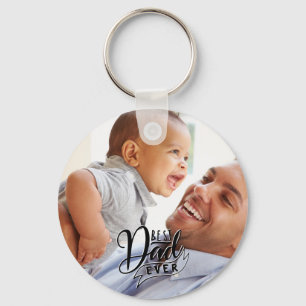 Photo Best Dad Ever Key Ring