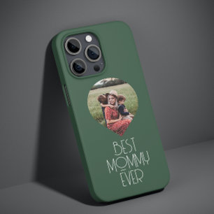 Photo Best Mummy Ever Modern Script Mum Case-Mate iPhone 14 Case