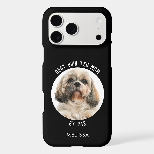 Photo Best Shih Tzu Dog Mom Custom (Back)