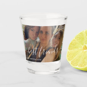 Photo Birthday Best Friends Custom Shot Glass