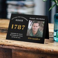 Photo Birthday Card