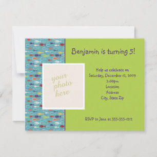 Photo Birthday Invitation