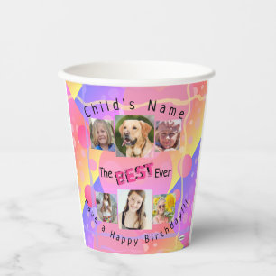 Photo Birthday Paper cup HAMbyWG