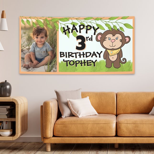 Photo Birthday Party Banner (Creator Uploaded)