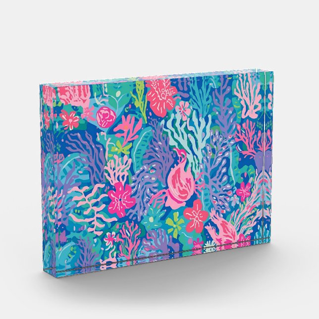 Photo block (horizontal) in stylish graphic (Left)