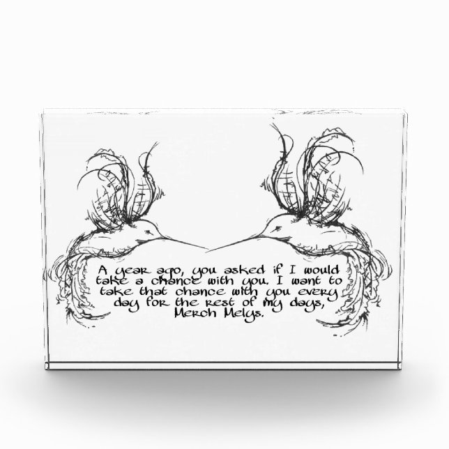 photo block hummingbird quote (Front)