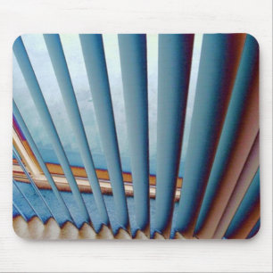 photo blue mouse mat