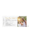Photo Boarding Pass Destination Save the Date