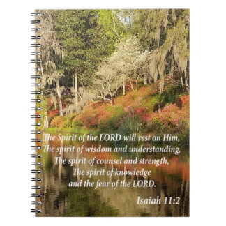 Photo Book: Isaiah 11:2 Notebook