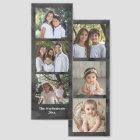 Photo Bookmark 6 Pictures Personalized 2-Sided