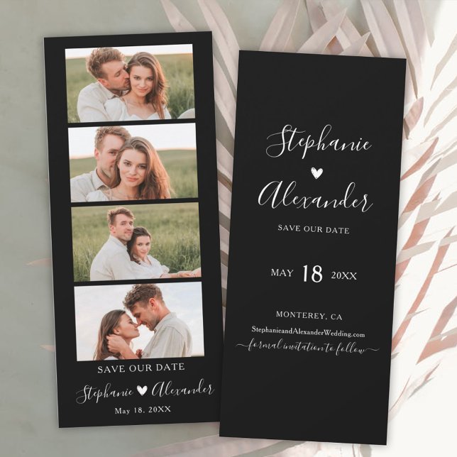 Photo Booth Bookmark Wedding Save the Date  (Creator Uploaded)