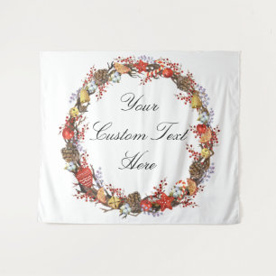 Photo Booth Decor, Christmas Wedding Back drop Tapestry