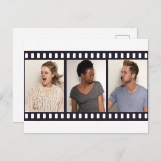 Photo Booth Film Strips Photography Custom Postcard