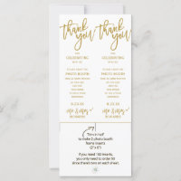 Photo Booth Frame Inserts | Brush Script (Gold)