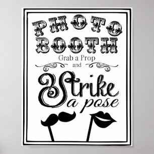 PHOTO BOOTH guest book wedding or party sign