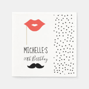 Photo Booth Party personalised Napkin