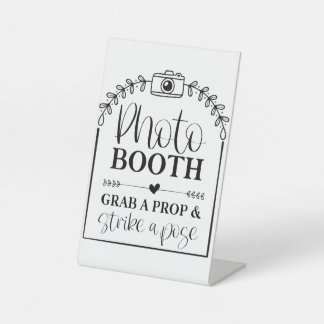 Photo Booth Party Sign