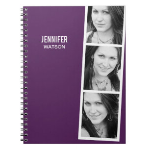 Photo Booth Personalised Notebook