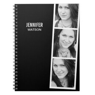 Photo Booth Personalised Notebook
