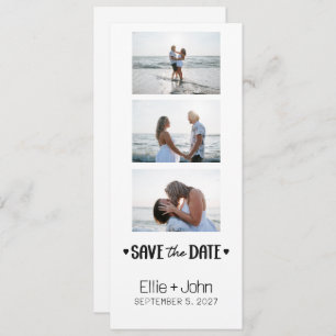Photo Booth Save the Date Card